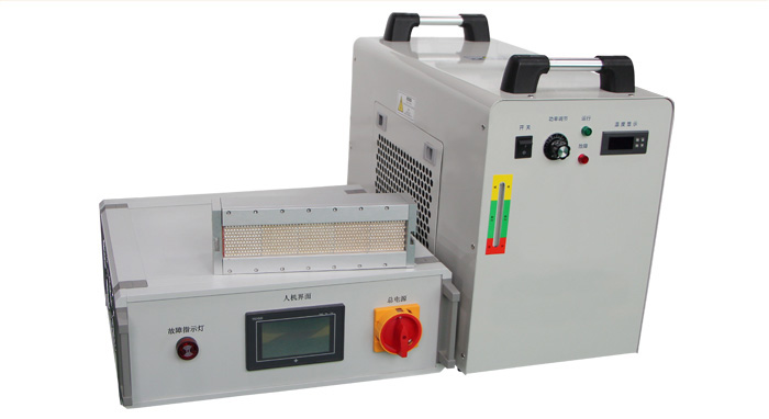UV LED固化光源設(shè)備的三大配置照射頭、水冷機(jī)、電源驅(qū)動(dòng)